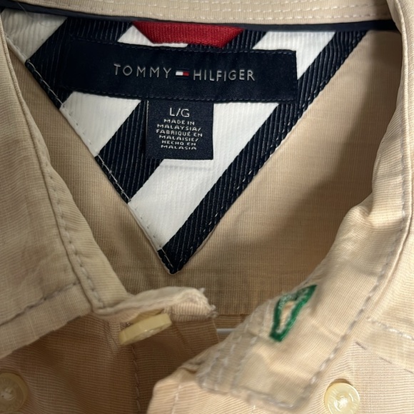 TOMMY HiLFIGER Men's Beige Shirt CX - Picture 2 of 9